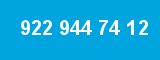 922 944 74 12 922 944 74 12